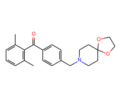 2,6-dimethyl-4'-[8-(1,4-dioxa-8-azaspiro[4.5]decyl)methyl]benzophenone