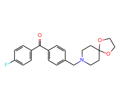 4'-[8-(1,4-dioxa-8-azaspiro[4.5]decyl)methyl]-4-fluorobenzophenone