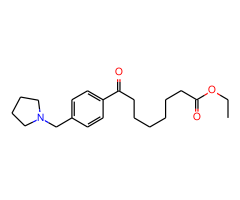 ethyl 8-oxo-8-[(4-pyrrolidinomthyl)phenyl]octanoate