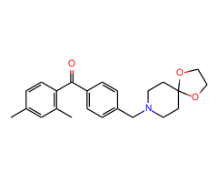 2,4-dimethyl-4'-[8-(1,4-dioxa-8-azaspiro[4.5]decyl)methyl]benzophenone