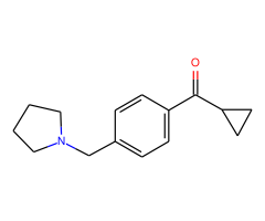 cyclopropyl 4-(pyrrolidinomethyl)phenyl ketone