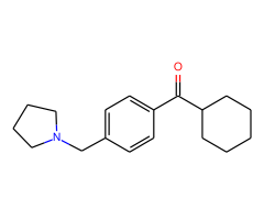 cyclohexyl 4-(pyrrolidinomethyl)phenyl ketone