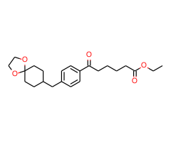 ethyl 6-[4-[8-(1,4-dioxa-8-azaspiro[4.5]decyl)methyl]phenyl]-6-oxohexanoate