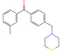 3-methyl-4'-thiomorpholinomethyl benzophenone