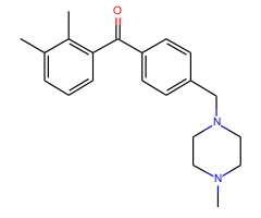 2,3-dimethyl-4'-(4-methylpiperazinomethyl) benzophenone