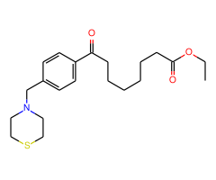 ethyl 8-oxo-8-[4-(thiomorpholinomethyl)phenyl]octanoate