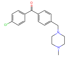 4-chloro-4'-(4-methylpiperazinomethyl) benzophenone