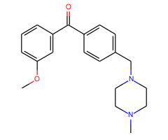 3-methoxy-4'-(4-methylpiperazinomethyl) benzophenone