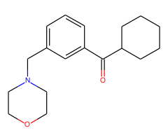 cyclohexyl 3-(morpholinomethyl)phenyl ketone