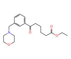 ethyl 6-[3-(morpholinomethyl)phenyl]-6-oxohexanoate
