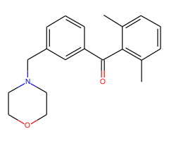 2,6-dimethyl-3'-morpholinomethyl benzophenone