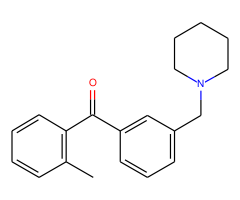 2-methyl-3'-piperidinomethyl benzophenone