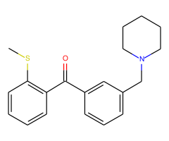 3'-piperidinomethyl-2-thiomethylbenzophenone