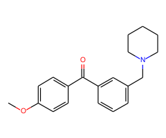 4'-methoxy-3-piperidinomethyl benzophenone