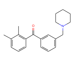2,3-dimethyl-3'-piperidinomethyl benzophenone