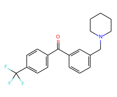 3-piperidinomethyl-4'-trifluoromethylbenzophenone