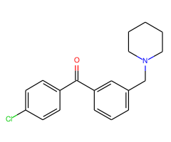 4'-chloro-3-piperidinomethyl benzophenone