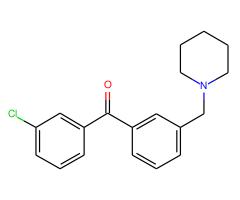 3-chloro-3'-piperidinomethyl benzophenone