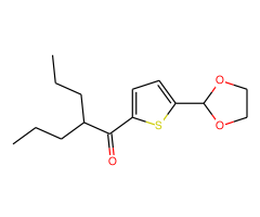 5-(1,3-Dioxolan-2-yl)-2-thienyl 1-propylbutyl ketone