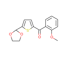 5-(1,3-Dioxolan-2-yl)-2-(2-methoxybenzoyl)thiophene