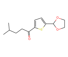 5-(1,3-Dioxolan-2-yl)-2-thienyl 3-methylbutyl ketone