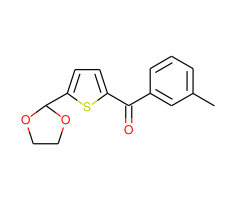 5-(1,3-Dioxolan-2-yl)-2-(3-methylbenzoyl)thiophene