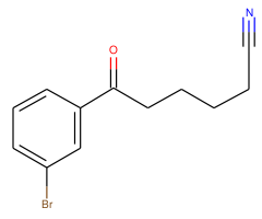 6-(3-bromophenyl)-6-oxohexanenitrile