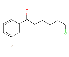 1-(3-bromophenyl)-6-chloro-1-oxohexane