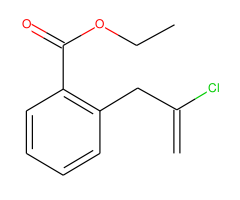 3-(2-carboethoxyphenyl)-2-chloro-1-propene