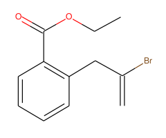 2-bromo-3-(2-carboethoxyphenyl)-1-propene