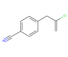 2-chloro-3-(4-cyanophenyl)-1-propene