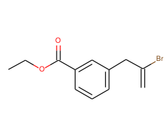 2-bromo-3-(3-carboethoxyphenyl)-1-propene