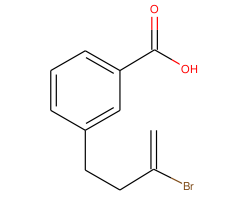 3-(3-bromo-3-butenyl)benzoic acid