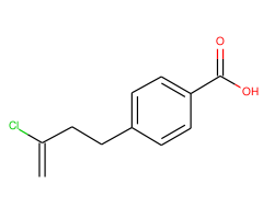 4-(3-chloro-3-butenyl)benzoic acid