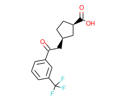 cis-3-[2-Oxo-2-(3-trifluoromethylphenyl)ethyl]cyclopentane-1-carboxylic acid