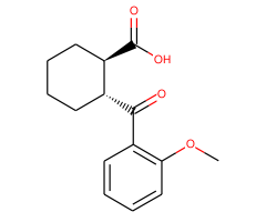 trans-2-(2-methoxybenzoyl)cyclohexane-1-carboxylic acid