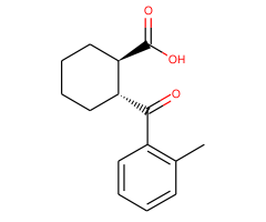 trans-2-(2-Methylbenzoyl)cyclohexane-1-carboxylic acid