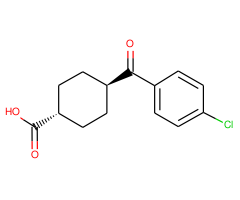 cis-4-(4-chlorobenzoyl)cyclohexane-1-carboxylic acid