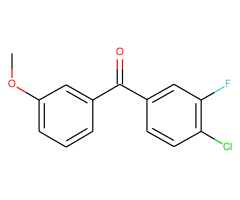 4-chloro-3-fluoro-3'-methoxybenzophenone