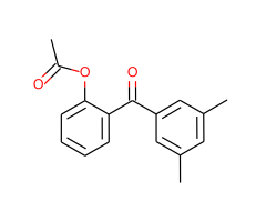 2-Acetoxy-3',5'-methylbenzophenone