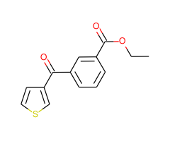 3-(3-carboethoxybenzoyl)thiophene