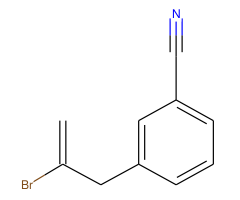 2-bromo-3-(3-cyanophenyl)-1-propene