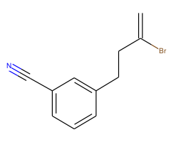 2-bromo-4-(3-cyanophenyl)-1-butene