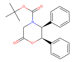 tert-Butyl (2R,3S)-(-)-6-oxo-2,3-diphenyl-4-morpholinecarboxylate