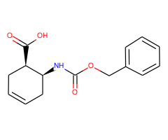 cis-6-Benzyloxycarbonylaminocyclohex-3-enecarboxylic acid
