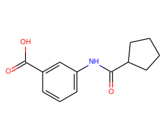 3-[(Cyclopentylcarbonyl)amino]benzoic acid
