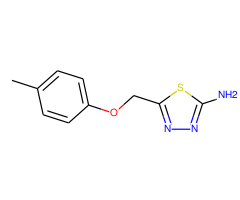 5-p-Tolyloxymethyl-[1,3,4]thiadiazol-2-ylamine
