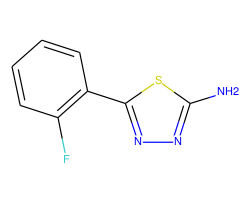 5-(2-Fluoro-phenyl)-[1,3,4]thiadiazol-2-ylamine