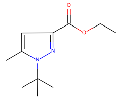 Ethyl 1-tert-butyl-5-methyl-1H-pyrazole-3-carboxylate