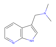 N,N-Dimethyl-1-(1H-pyrrolo[2,3-b]pyridin-3-yl)methanamine